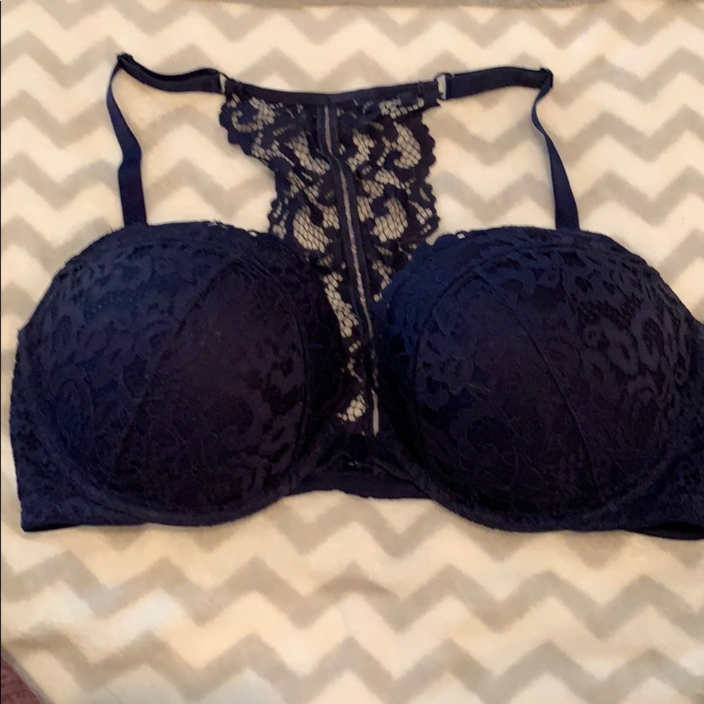 Very Sexy Front Close Lace Racerback Push Up
